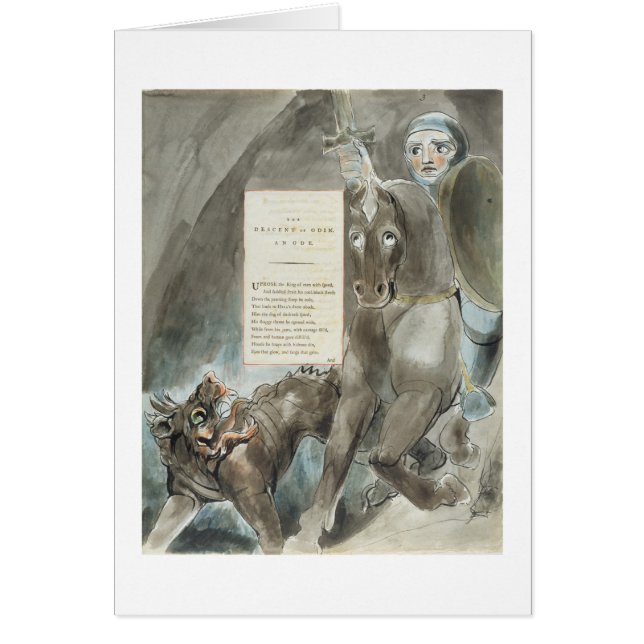 The Descent of Odin, An Ode, from 'The Poems of Th (Front)