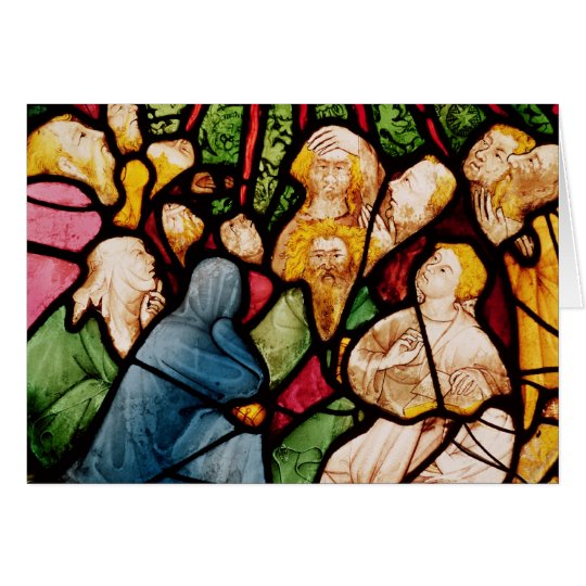 The Descent of the Holy Spirit, c.1400 Card