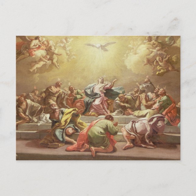 The Descent of the Holy Spirit Postcard (Front)