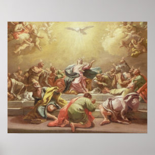 The Descent of the Holy Spirit Poster