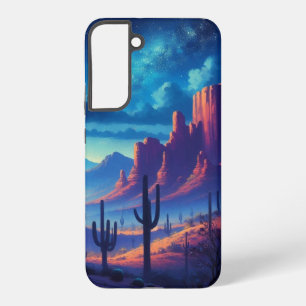 The Desert at night southwestern Samsung Galaxy Case