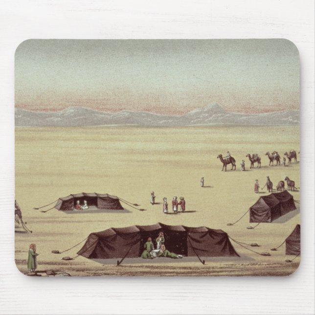 The Desert Camp of Sir Richard Burton Mouse Pad (Front)