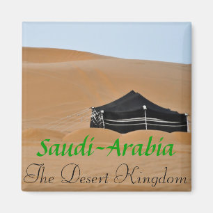 The Desert Kingdom Fridge Magnet