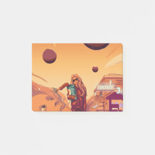 The Desert Post-it Notes
