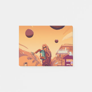 The Desert Post-it Notes