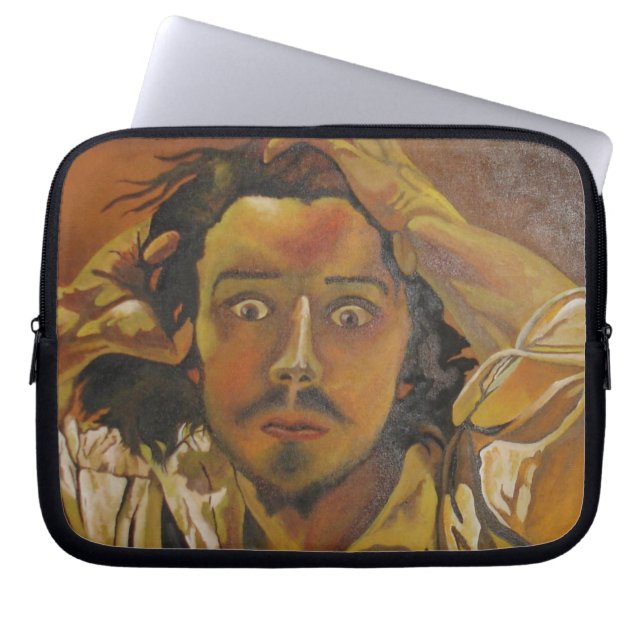 The Desperate Man Laptop Sleeve (Front)