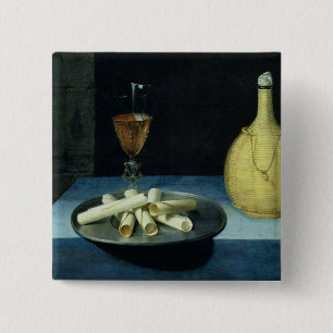 The Dessert of Wafers 15 Cm Square Badge