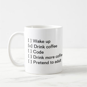 The Developer's To-Do List Coffee Mug