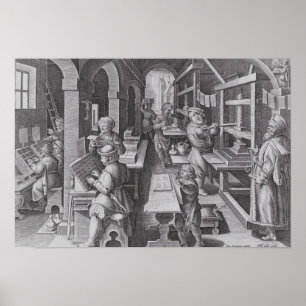 The Development of Printing Poster