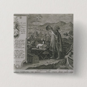 The Development of the Mariner's Astrolabe 15 Cm Square Badge