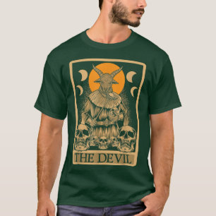 The Devil  Gothic Tarot Card Reading Fortune Telli T-Shirt