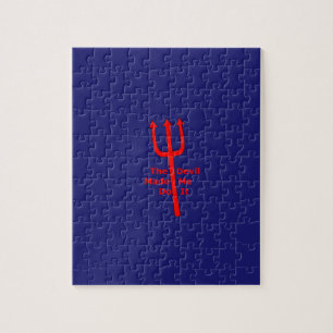 The Devil Made Me Do It Jigsaw Puzzle