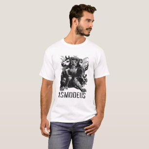 The Devil Personified Illustration Asmodeus  T-Shirt