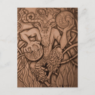 The Devil Postcard