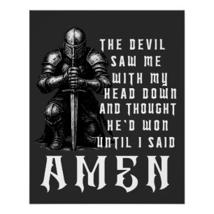 The Devil Saw Me With My Head Down  Poster