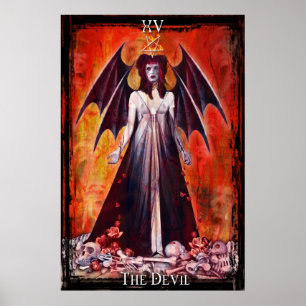 The Devil Tarot Card Print
