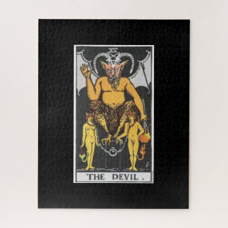 The devil tarot card puzzle