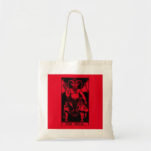 The Devil Tarot Card Tote Bag