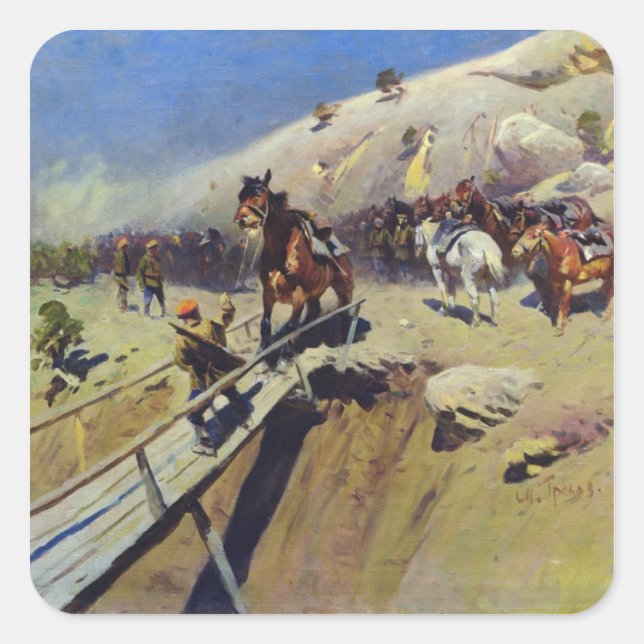 The Devil's Bridge, 1931 Square Sticker (Front)