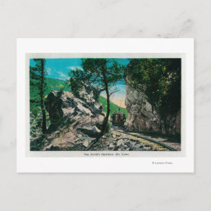 The Devil's Gateway, Mt. LoweMt. Lowe, CA Postcard