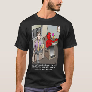 The-Devil's-Psychiatrist Men's Black T-Shirt