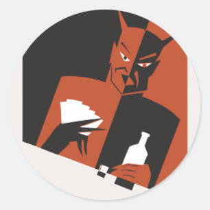 "The Devil's Vices" stickers