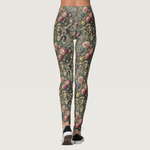 The Devourer of Bloom & Bone – Gothic Victorian Leggings