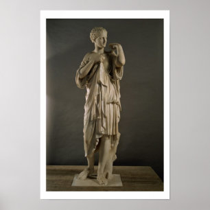 The Diana of Gabii, Roman (marble) (see also 15790 Poster