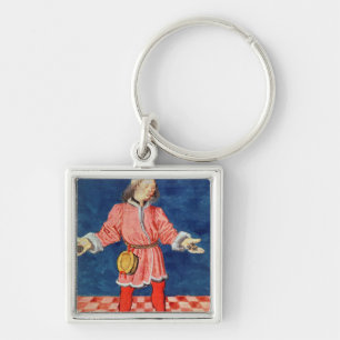The Dice Thrower Key Ring