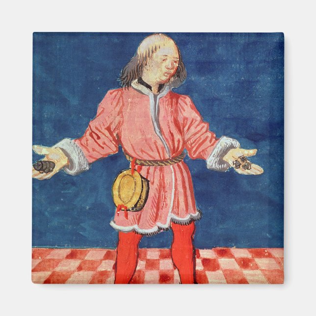 The Dice Thrower Magnet (Front)