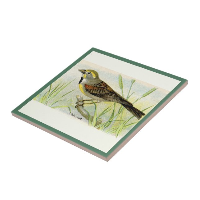 The Dickissel Bird Ceramic Tile (Side)