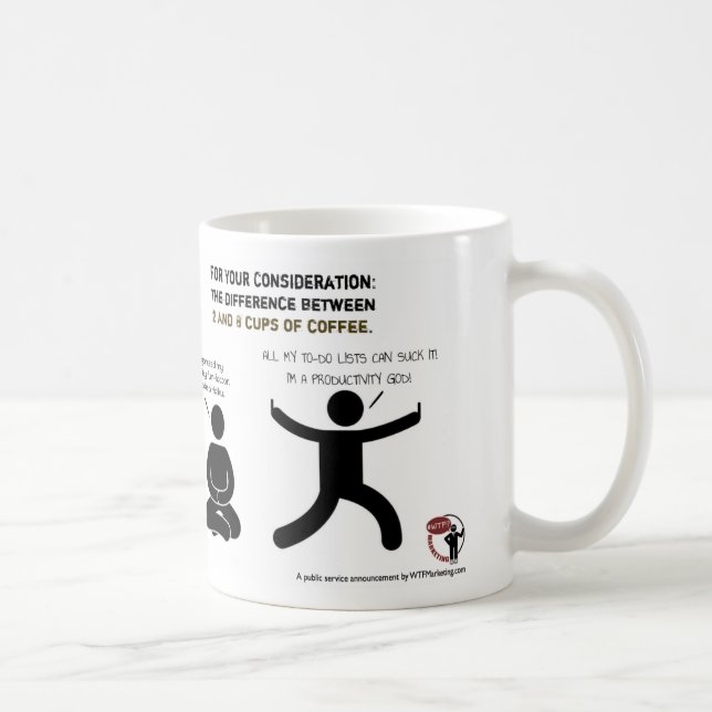 The Difference Between 2 and 8 Cups of Coffee (Right)