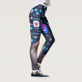 The Digital Web: A Visual Representation of Social Leggings