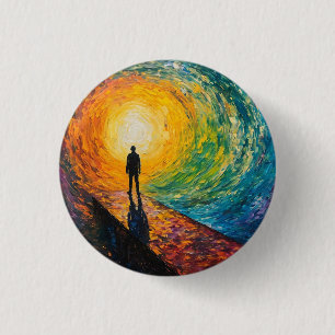 The Dimension's Edge 3 Cm Round Badge