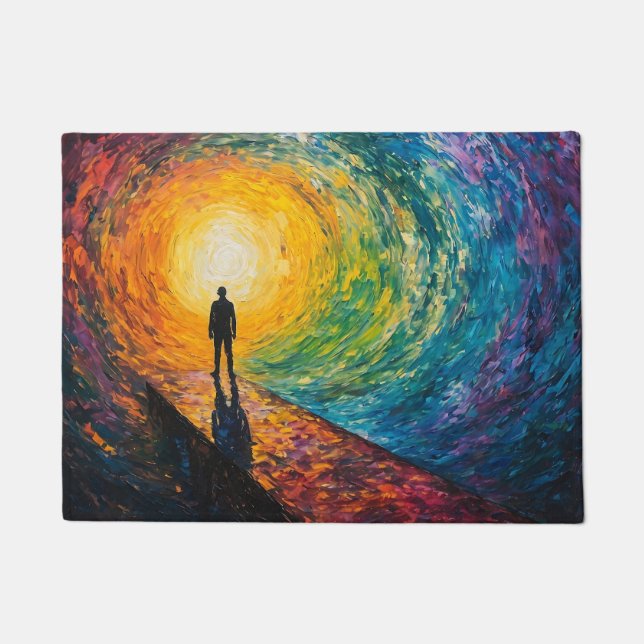 The Dimension's Edge Doormat (Front)