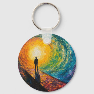 The Dimension's Edge Key Ring
