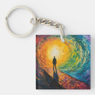 The Dimension's Edge Key Ring