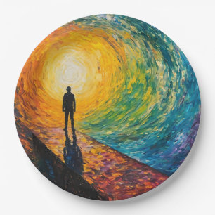 The Dimension's Edge Paper Plate