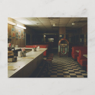 The Diner That Time Forgot Liminal Places Postcard