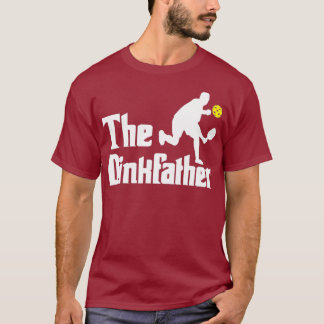 The Dinkfather  Funny Pickleball Player Lover T-Shirt