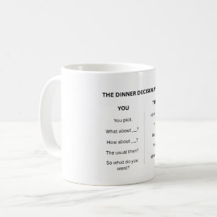 The Dinner Decision Process Mug