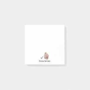 The dinosaurs school tools post-it notes