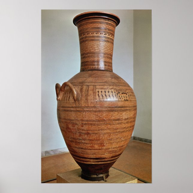 The Dipylon Amphora Poster (Front)