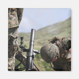 The direct-lay method of firing mortars magnet