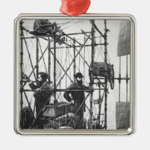 The Dirigible Metal Ornament