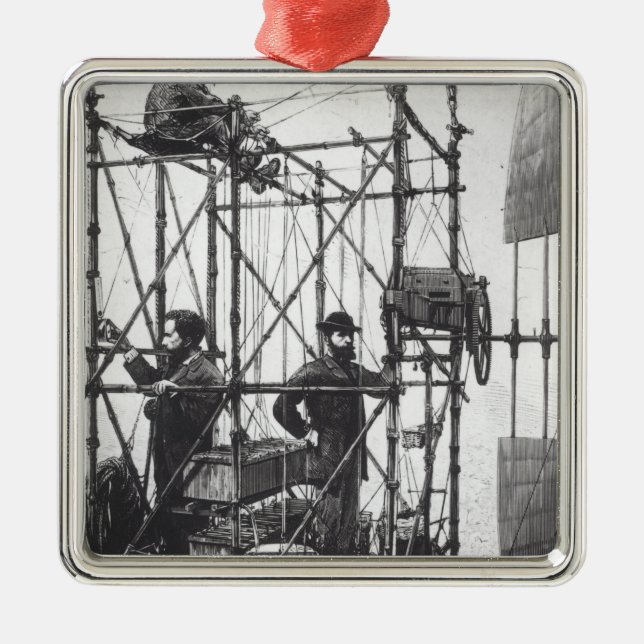 The Dirigible Metal Ornament (Front)