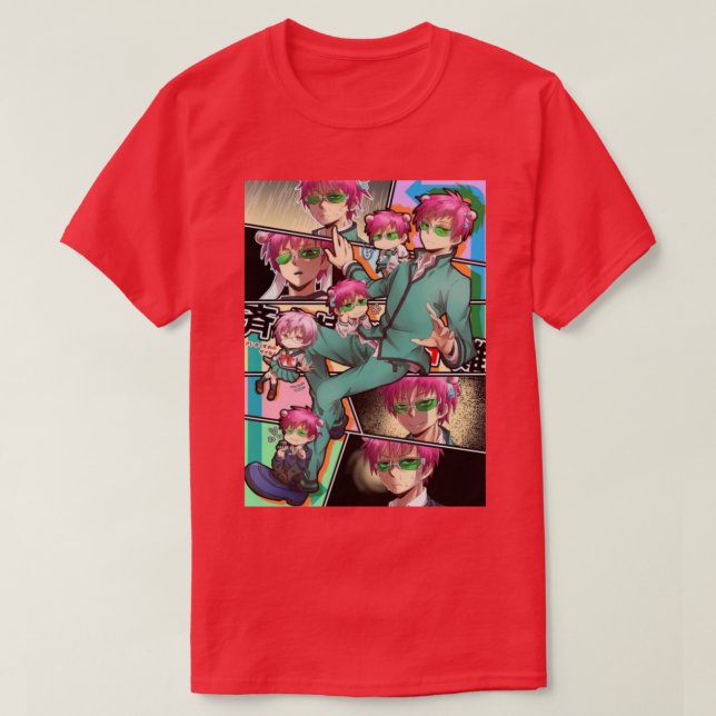The Disastrous Life Of Saiki K 1 T-Shirt (Design Front)