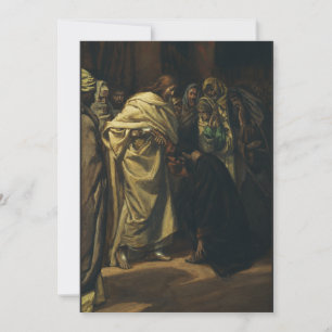 The Disbelief of Saint Thomas by James Tissot Invitation