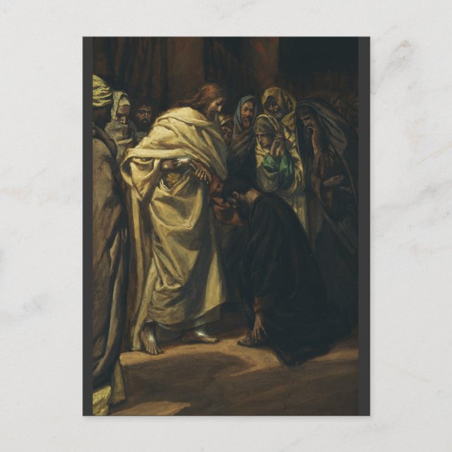 The Disbelief of Saint Thomas by James Tissot Postcard (Front)