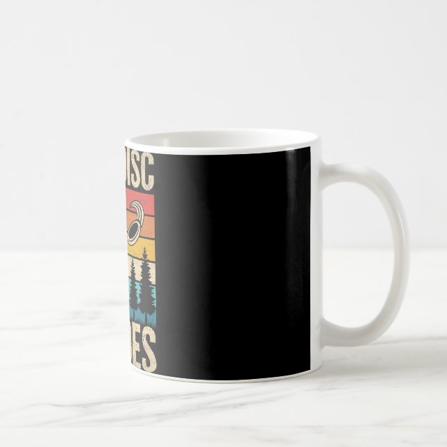 The Disc Abides I Disc Golf  Coffee Mug (Right)
